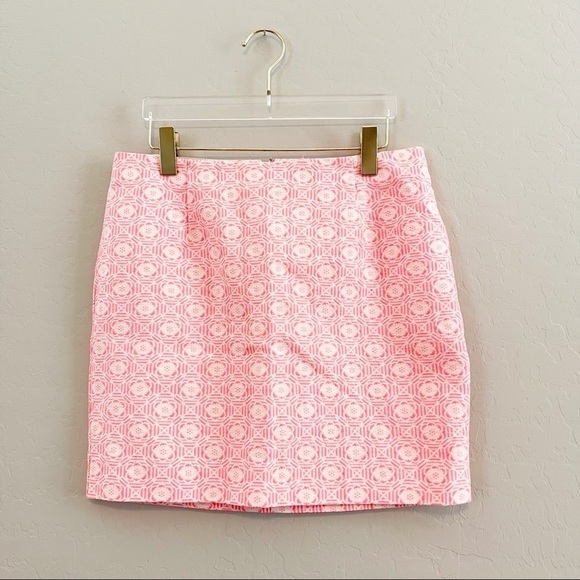 Gap Women's Neon Orange Mini Skirt Printed 8 NWT - Picture 1 of 5